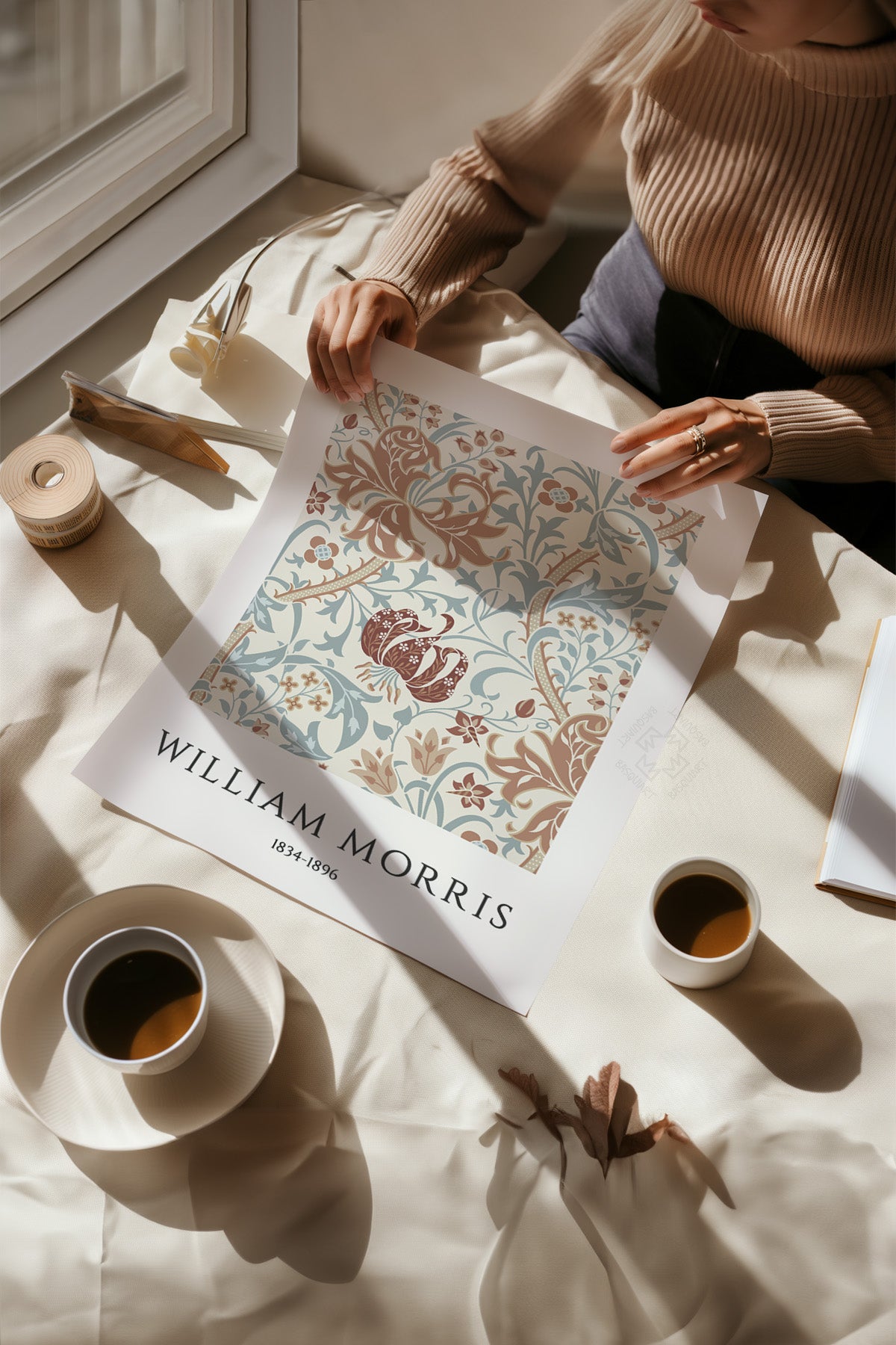 William M 3'lü Poster Seti, Duvar Dekoru No:30