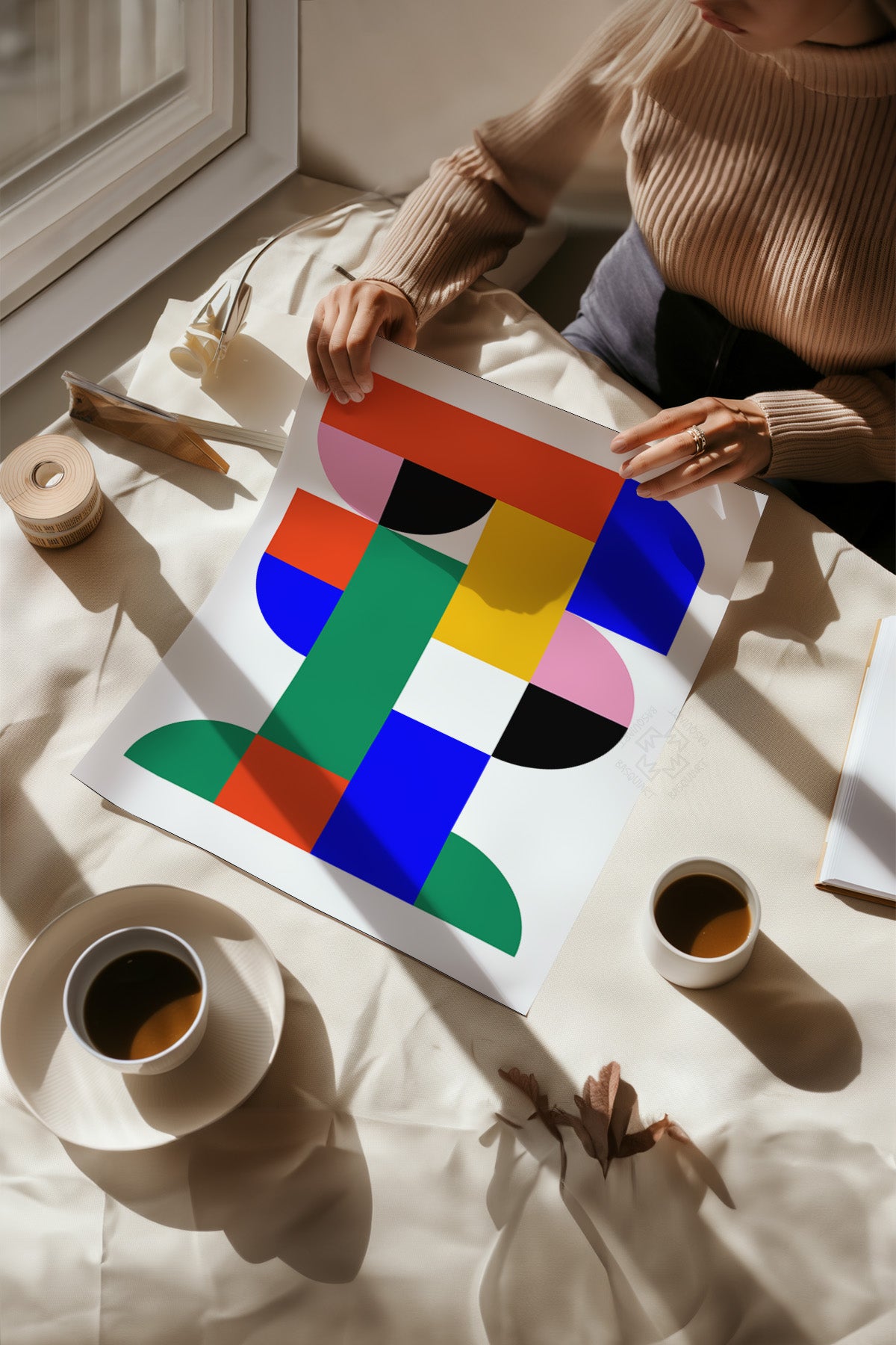 Bauhaus Serisi Poster, Duvar Dekoru No:14