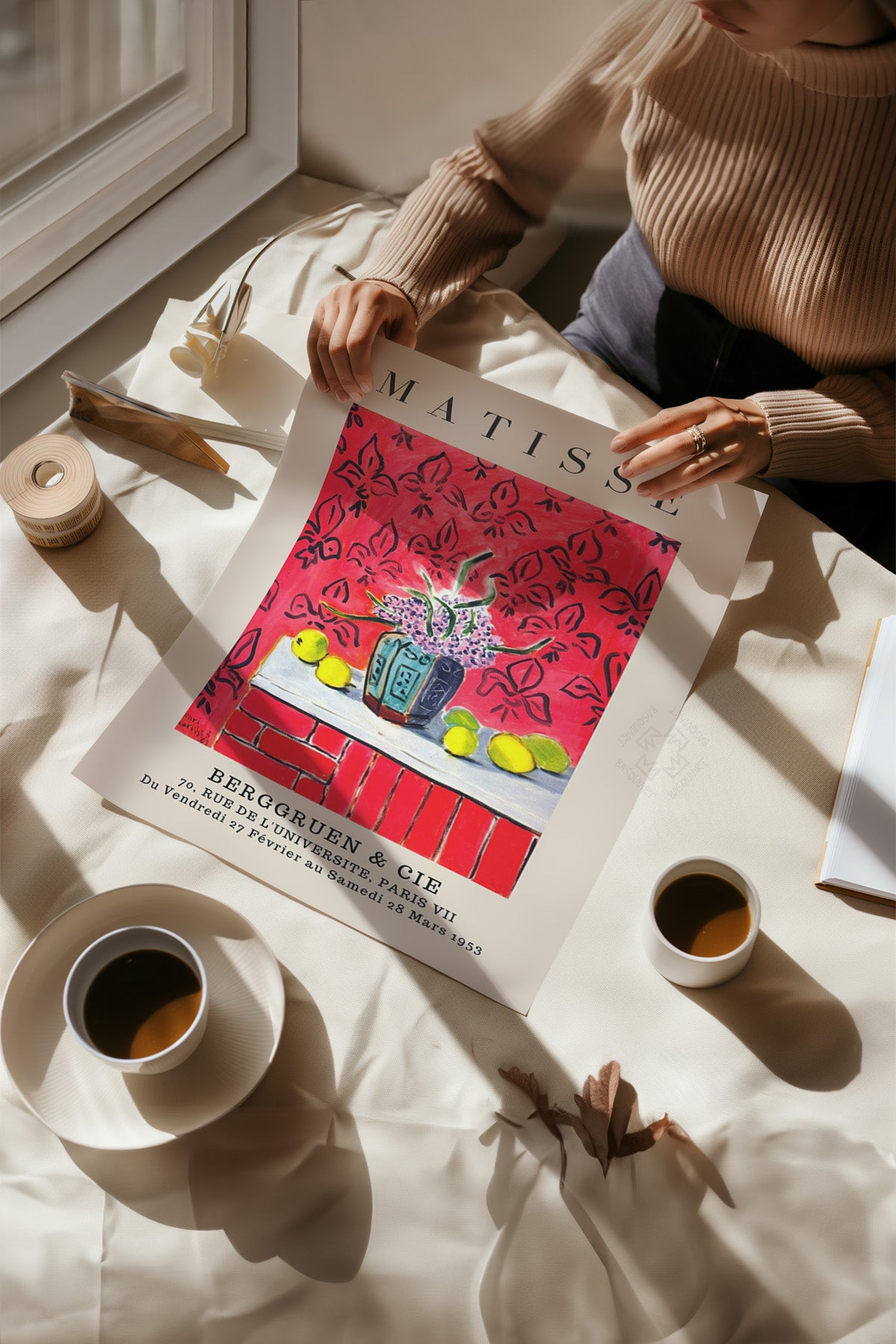 Matisse Dekoratif 3'lü Poster Seti, Duvar Dekoru No:15