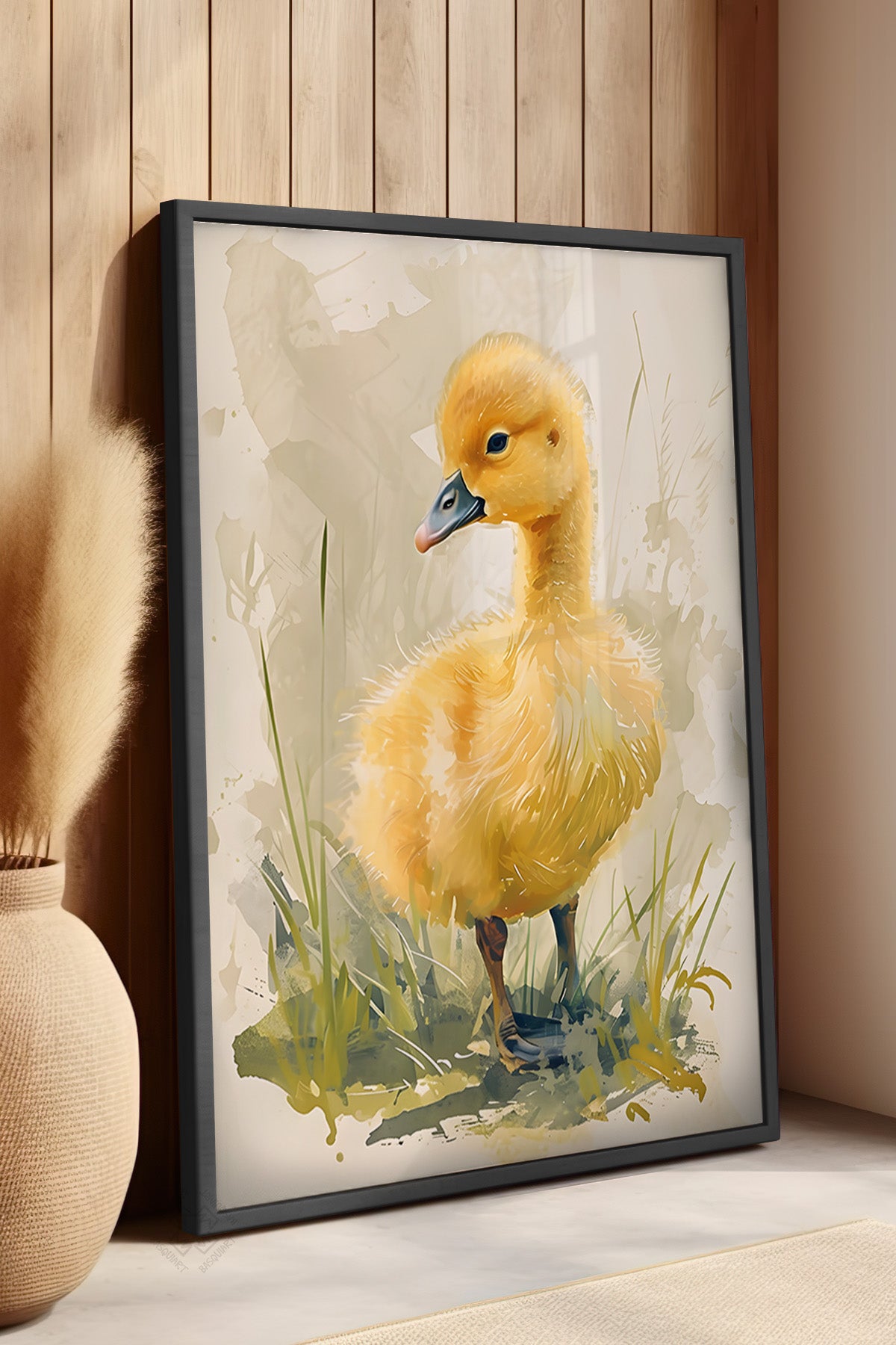 Çocuk Odası, Bebek Odası Siyah Çerçeveli Poster, Tablo No:63