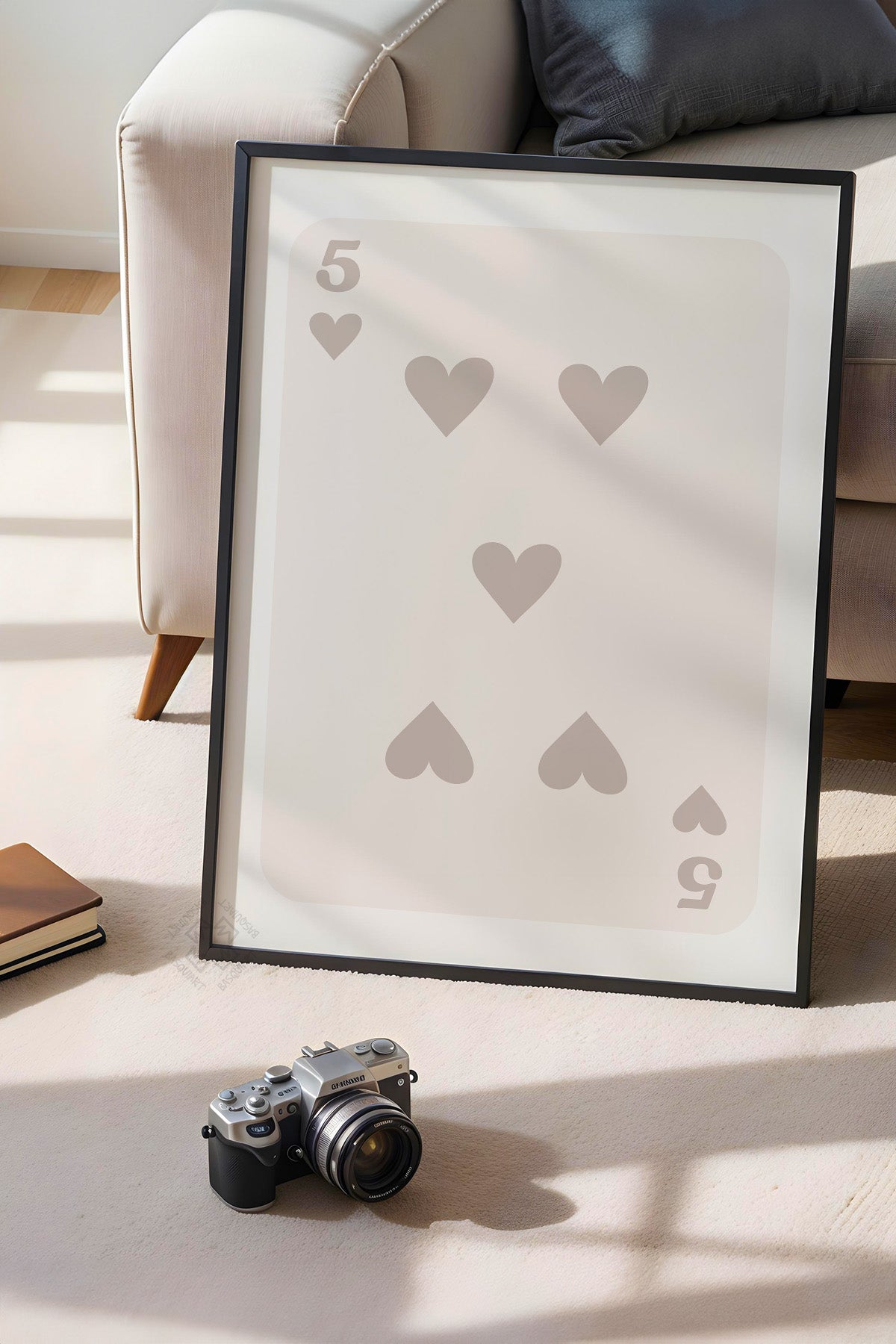 Lucky You Serisi Siyah Çerçeveli Poster, Tablo Duvar Dekoru No:19