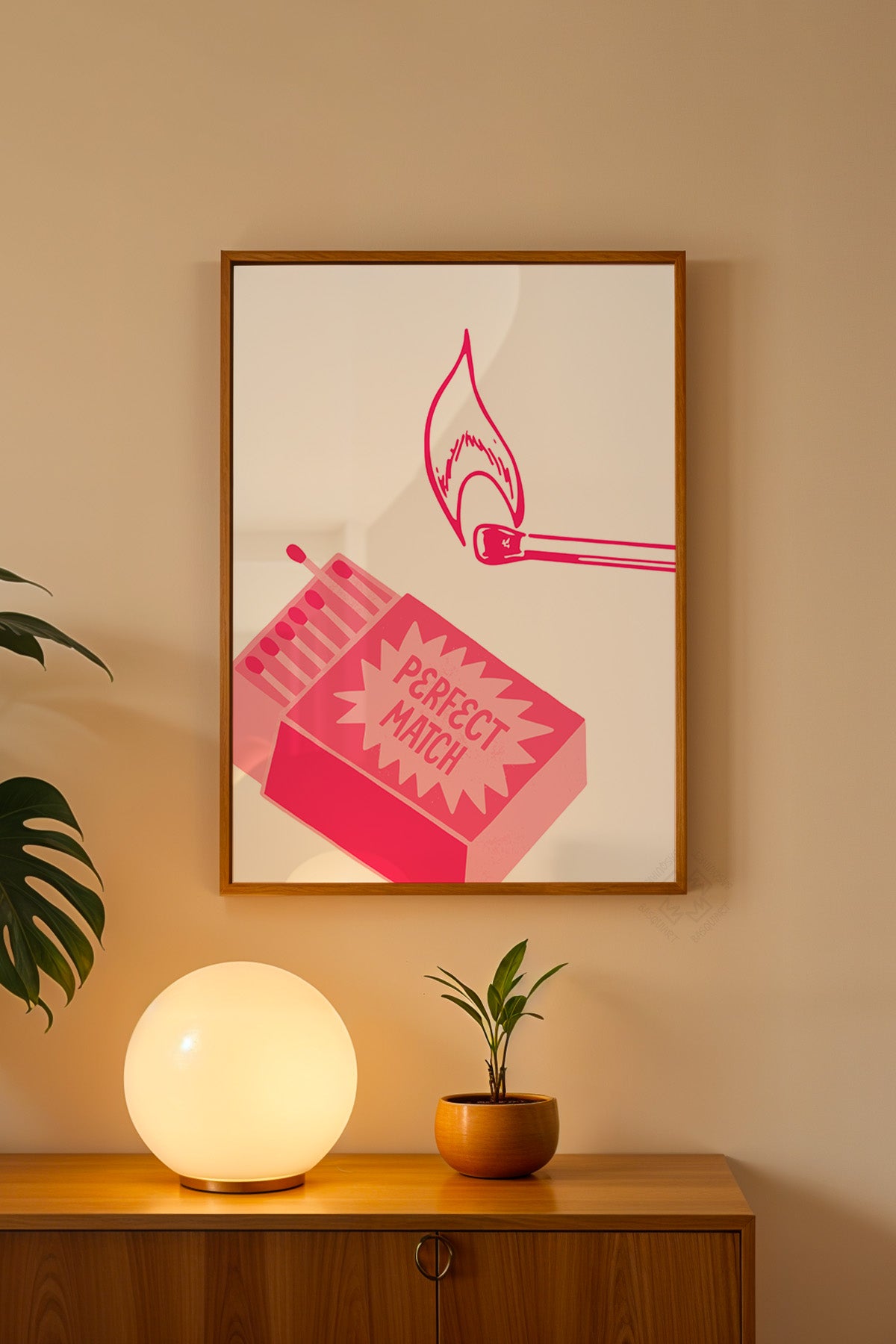 Lucky You Serisi Ahşap Çerçeveli Poster, Tablo Duvar Dekoru No:85