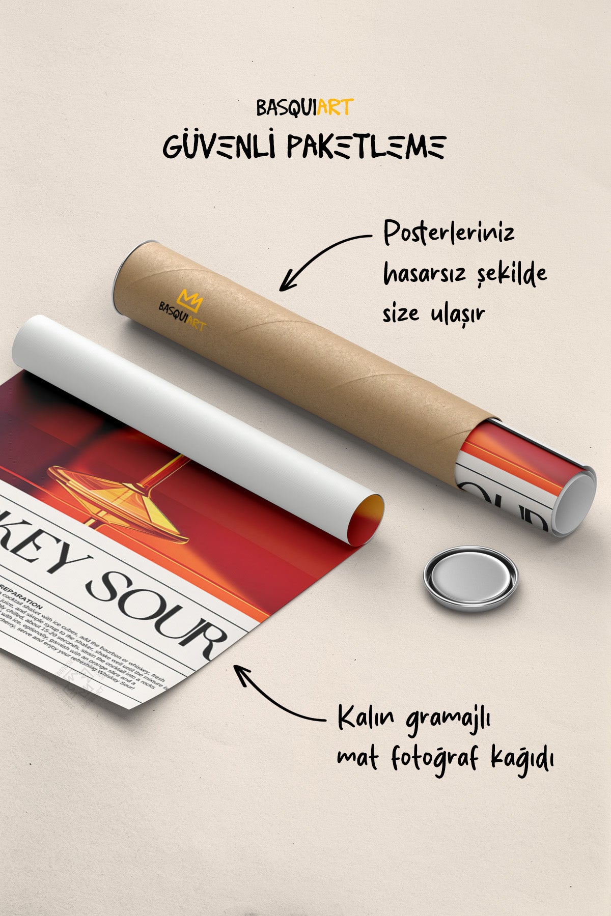 Kokteyl Serisi Poster, Cafe, Restoran, Mutfak Duvar Dekoru No:10