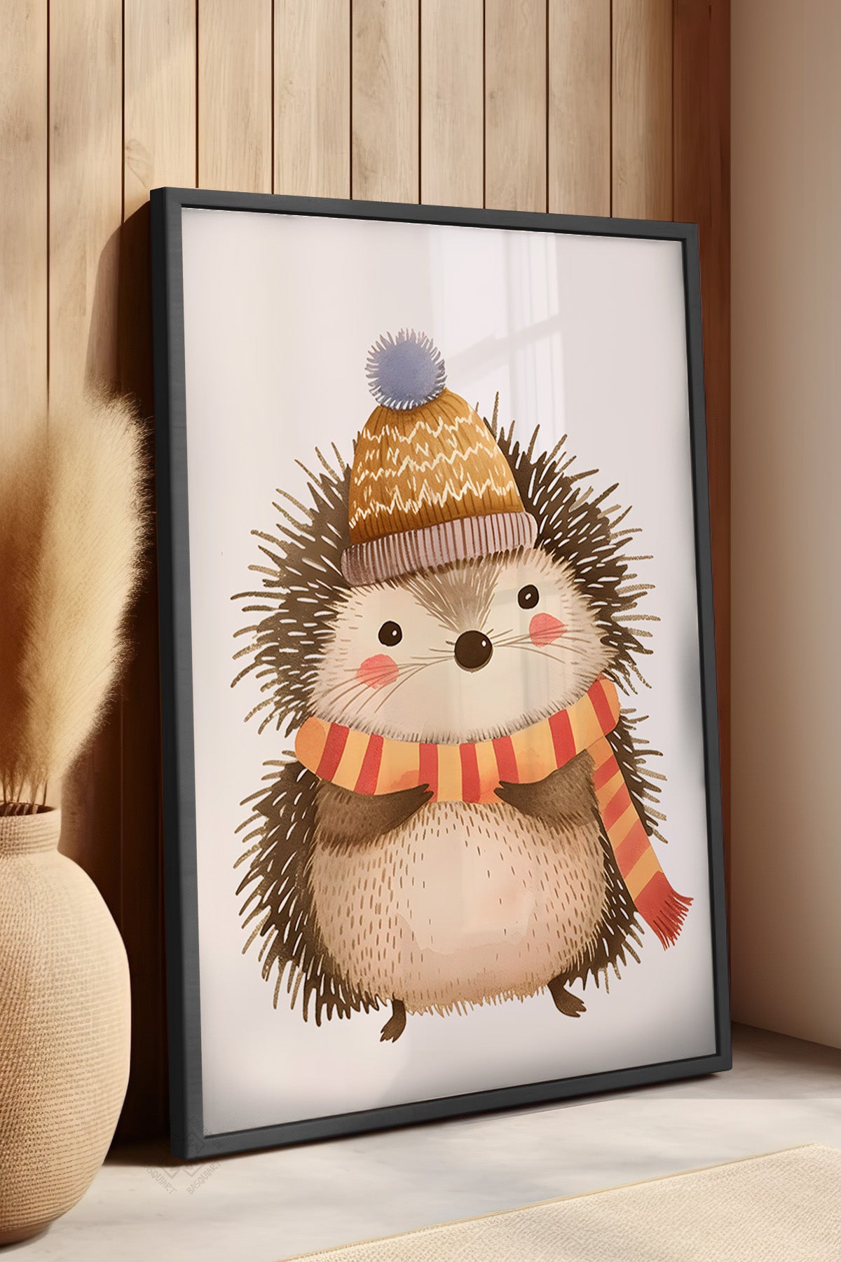 Çocuk Odası, Bebek Odası Siyah Çerçeveli Poster, Tablo No:79