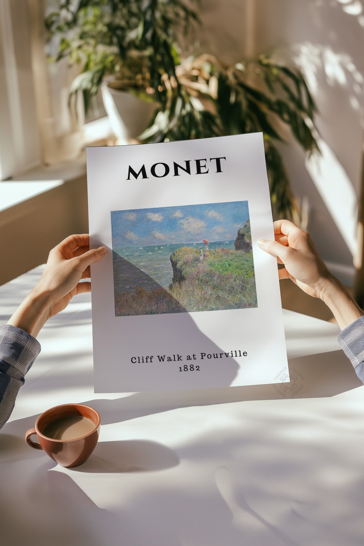 Claude Monet Serisi Poster, Duvar Dekoru No:5