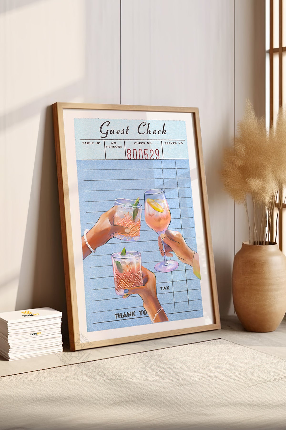 Lucky You Serisi Ahşap Çerçeveli Poster, Tablo Duvar Dekoru No:32