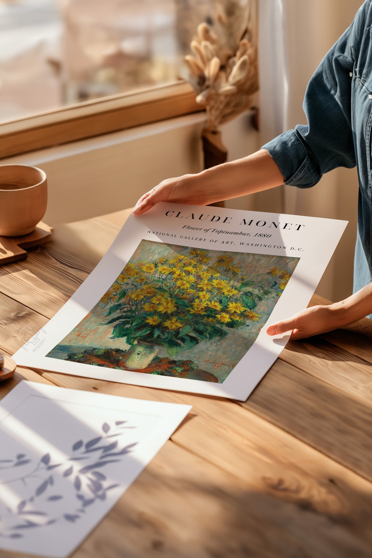 Monet Sanatsal 6'lı Poster Seti, Duvar Dekoru No:4