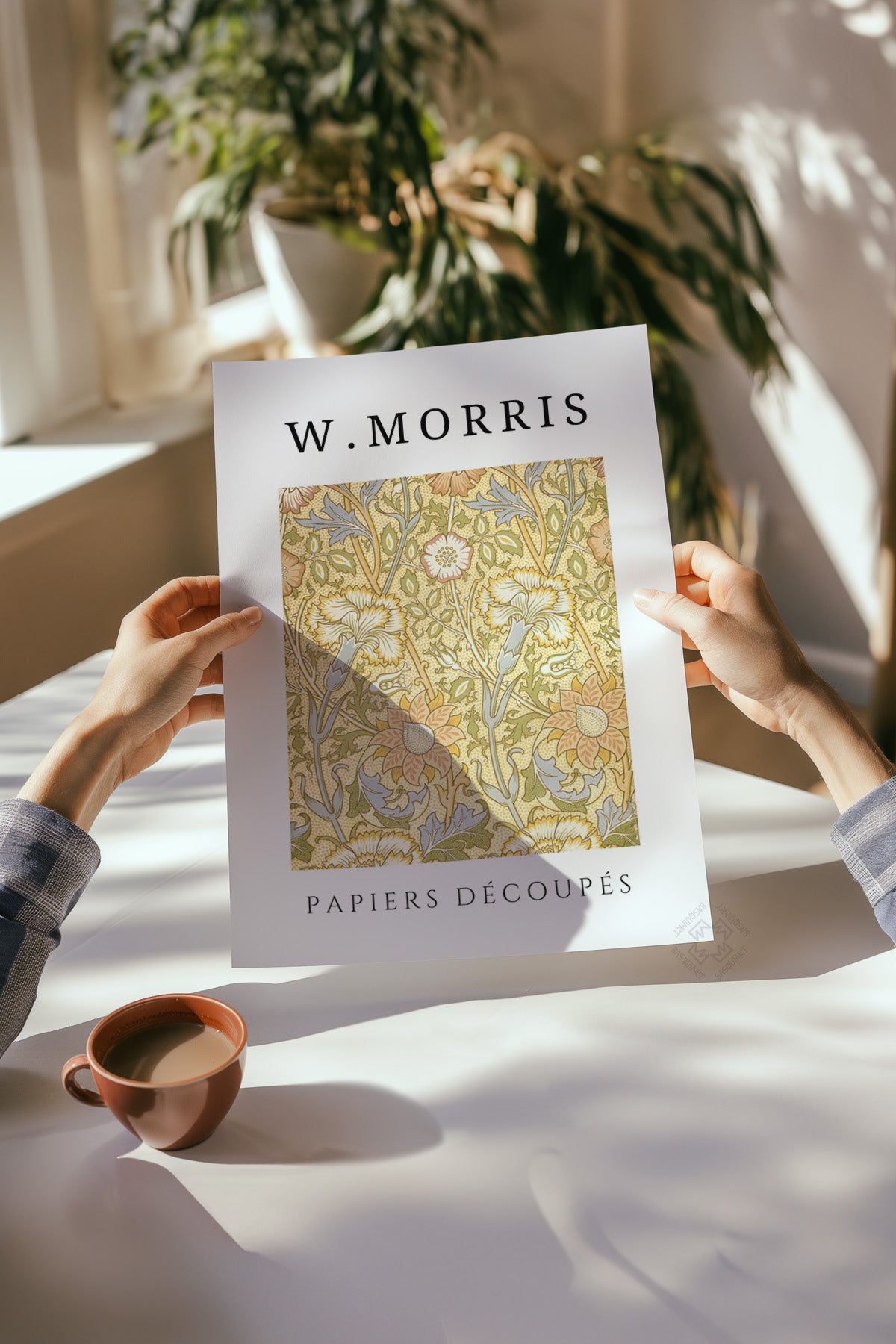 William Morris 4'lü Poster Seti, Duvar Dekoru No:41
