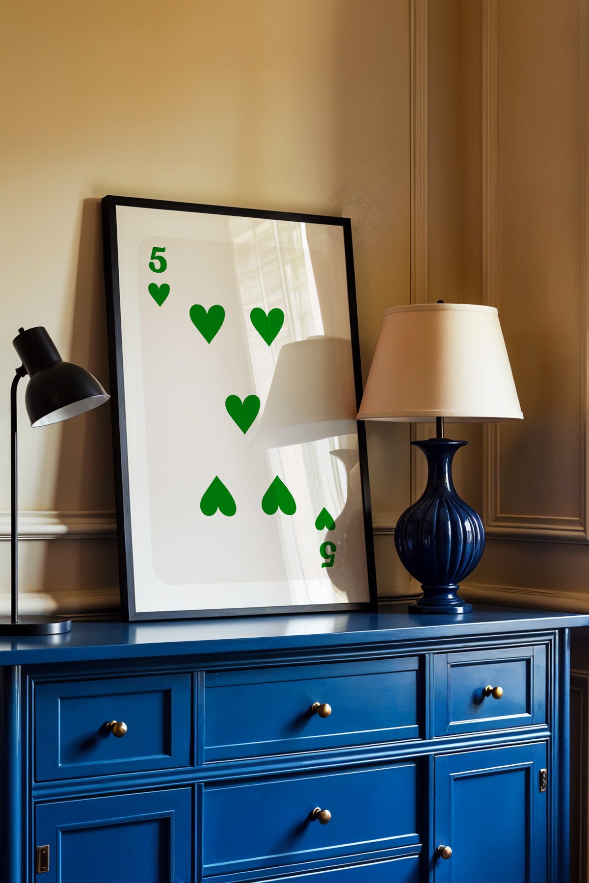 Lucky You Serisi Siyah Çerçeveli Poster, Tablo Duvar Dekoru No:142