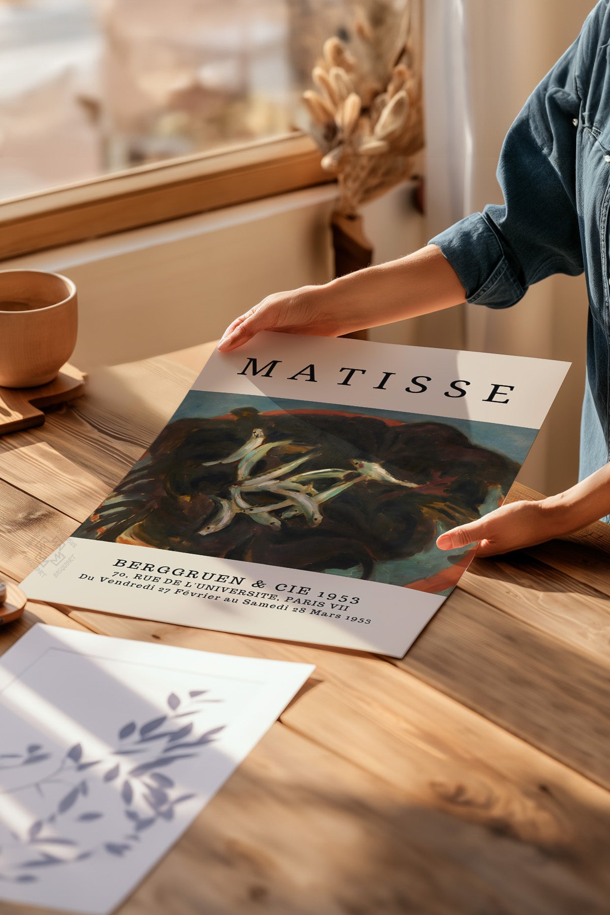 Matisse 4'lü Poster Seti, Duvar Dekoru No:56