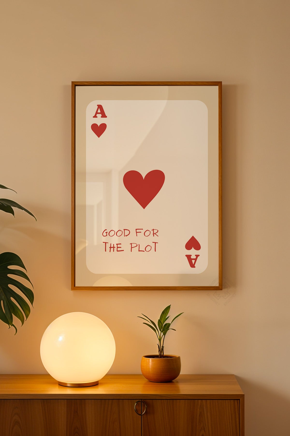 Lucky You Serisi Ahşap Çerçeveli Poster, Tablo Duvar Dekoru No:68