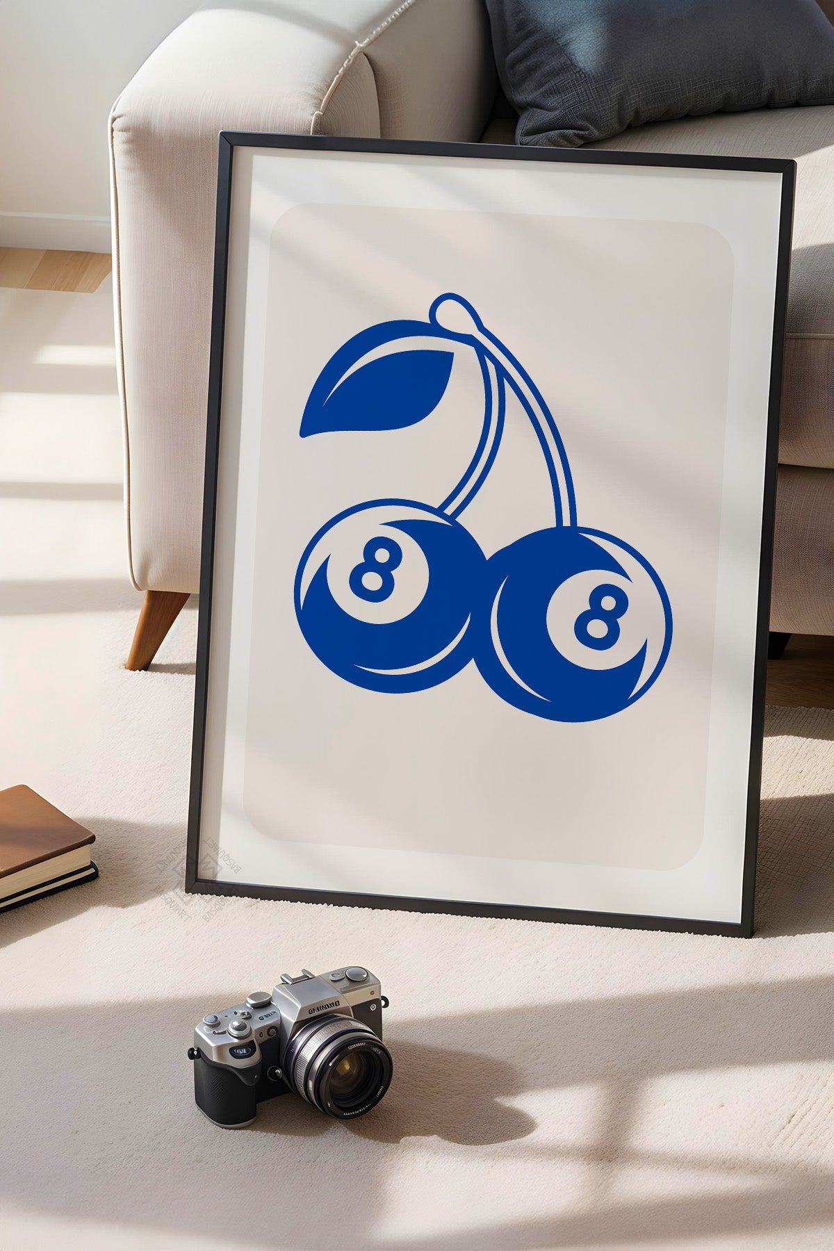 Lucky You Serisi Siyah Çerçeveli Poster, Tablo Duvar Dekoru No:33