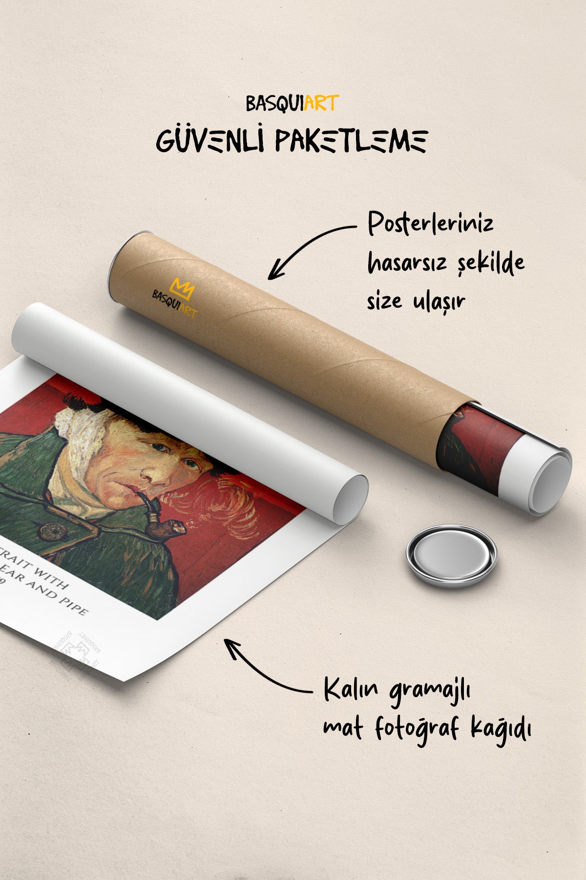 Vincent Van Gogh Serisi Poster, Duvar Dekoru No:26