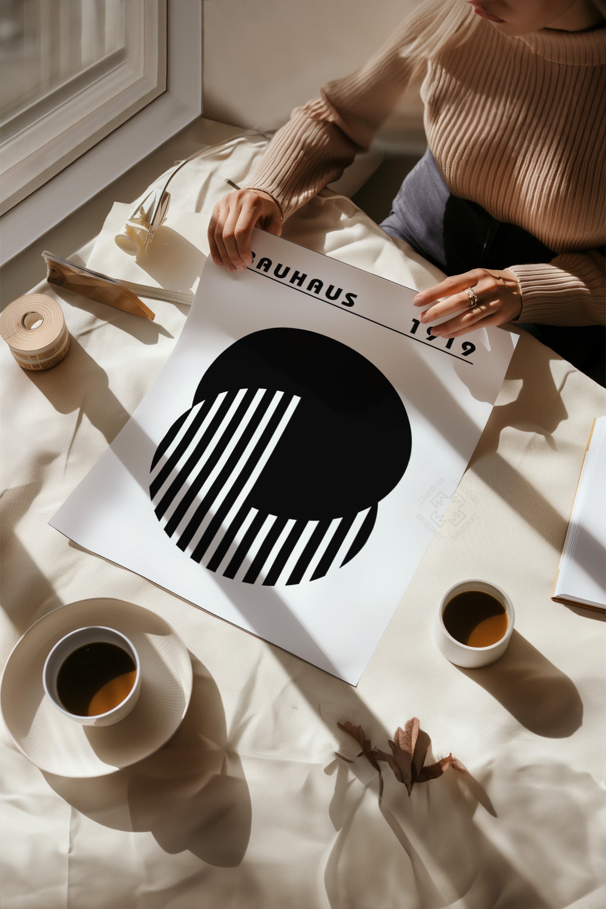 Bauhaus Serisi Poster, Duvar Dekoru No:50