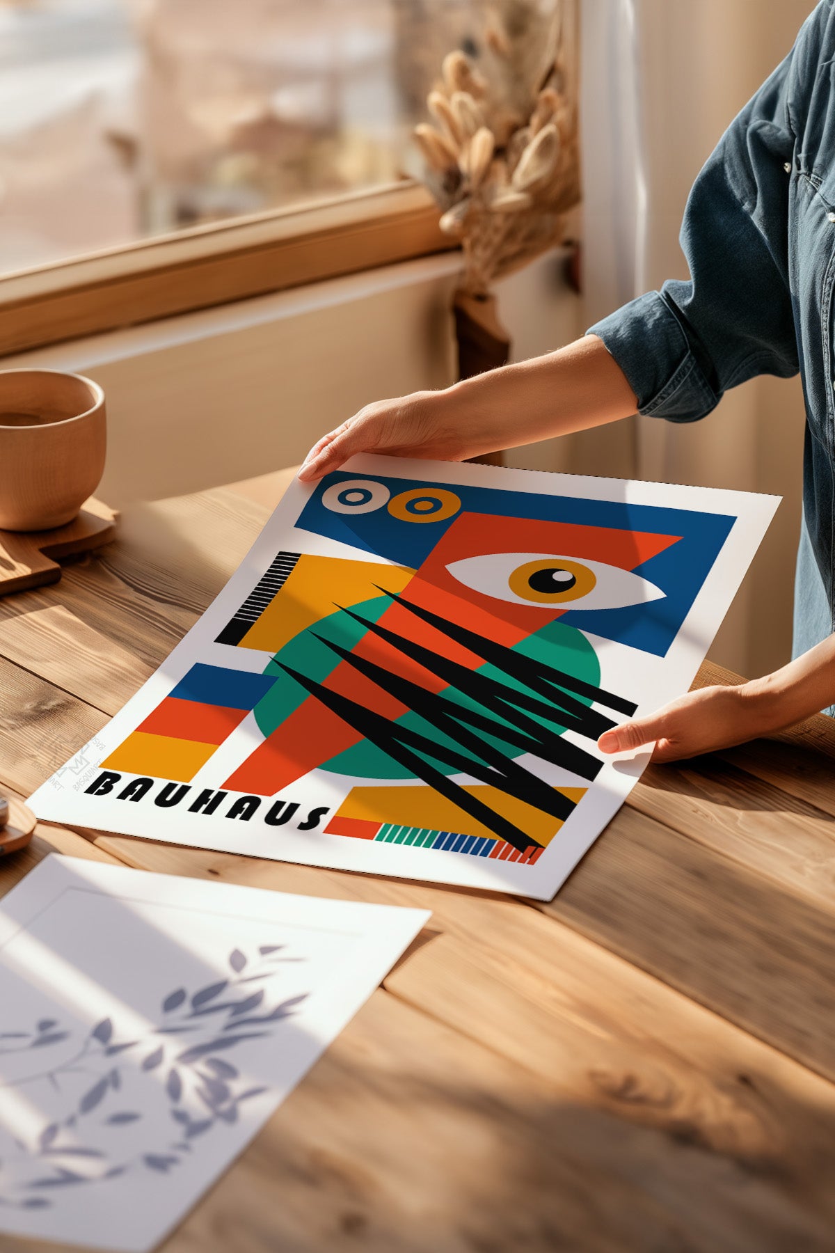 Bauhaus Serisi Poster, Duvar Dekoru No:1