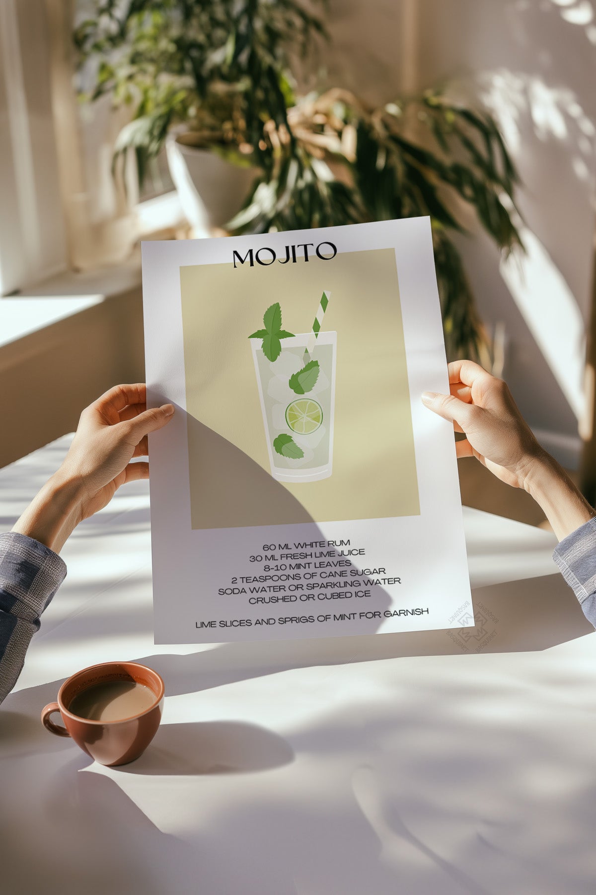 Kokteyl Serisi Poster, Cafe, Restoran, Mutfak Duvar Dekoru No:26