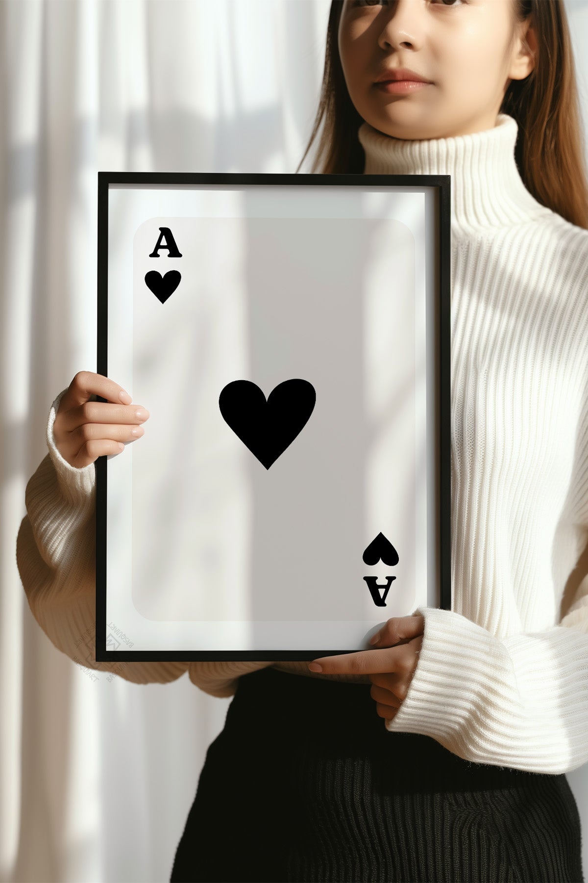 Lucky You Serisi Siyah Çerçeveli Poster, Tablo Duvar Dekoru No:115