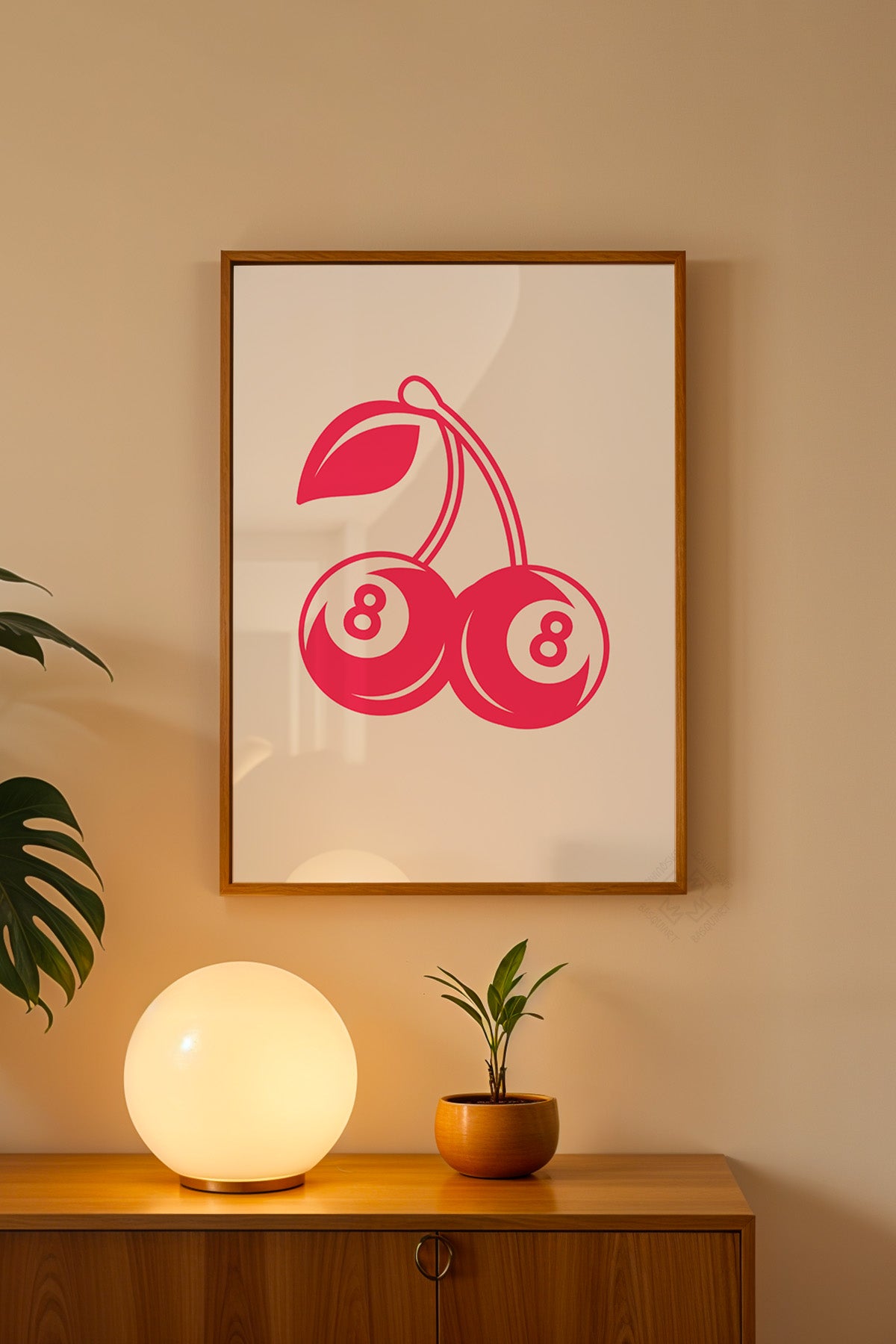 Lucky You Serisi Ahşap Çerçeveli Poster, Tablo Duvar Dekoru No:93