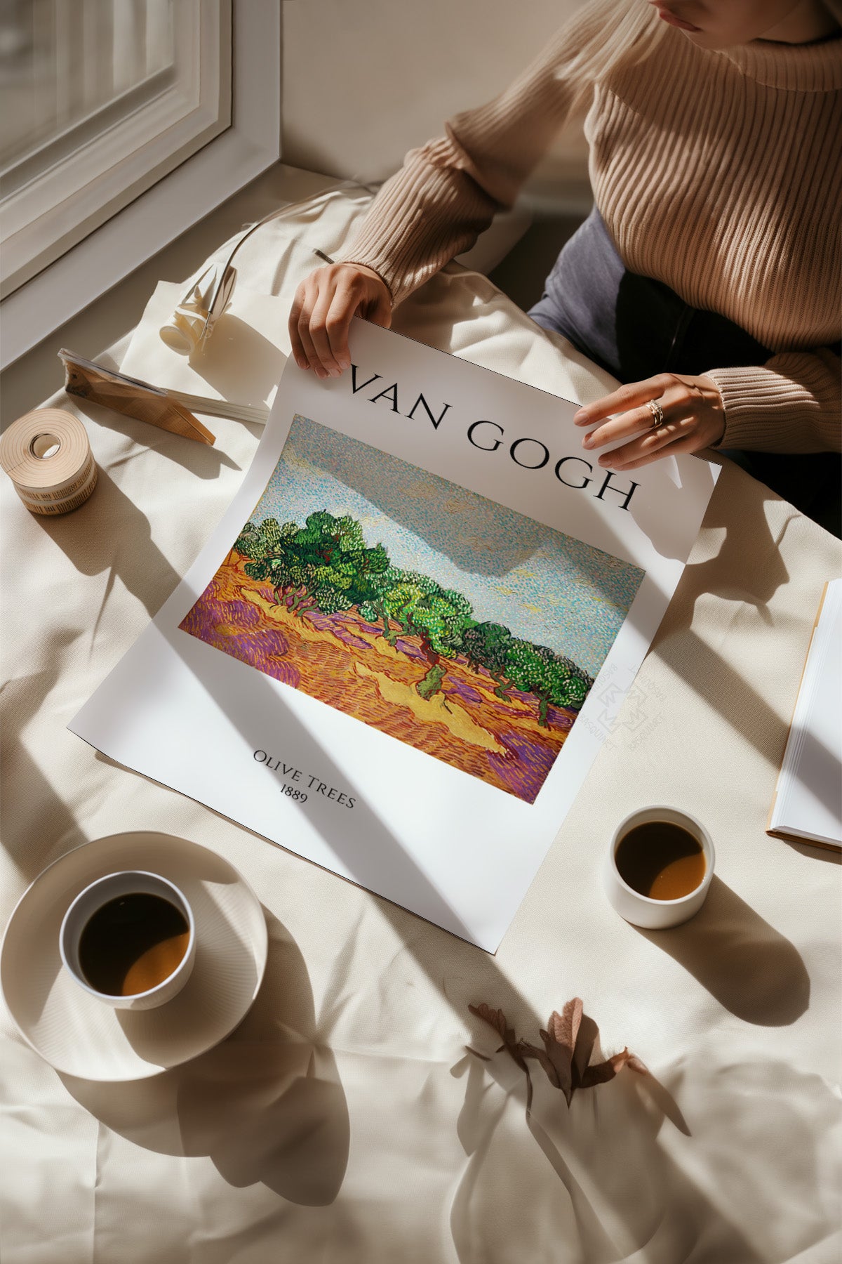 Vincent Van Gogh Serisi Poster, Duvar Dekoru No:6