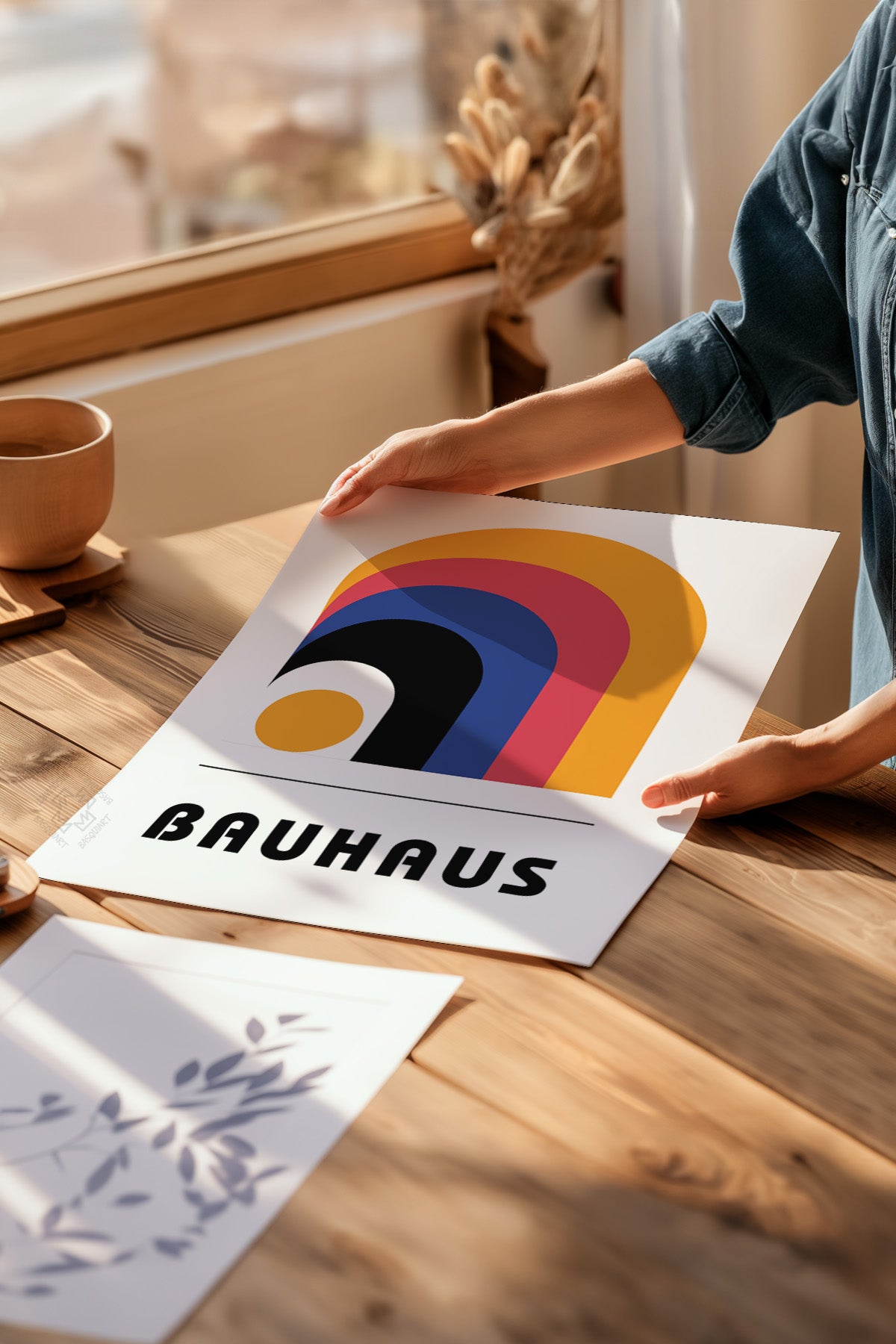 Bauhaus Serisi Poster, Duvar Dekoru No:111