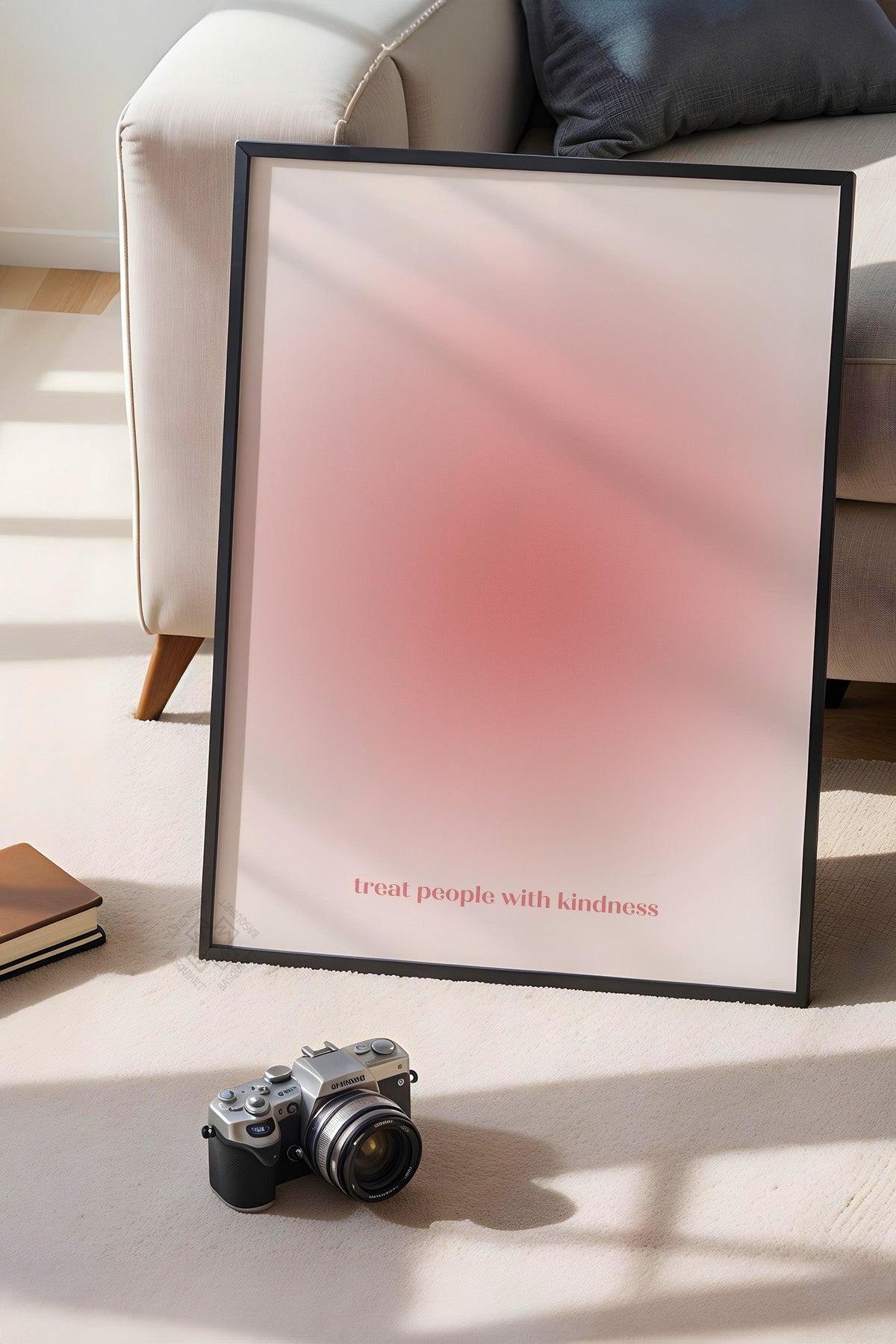 Aura Serisi Siyah Çerçeveli Poster, Tablo No:182