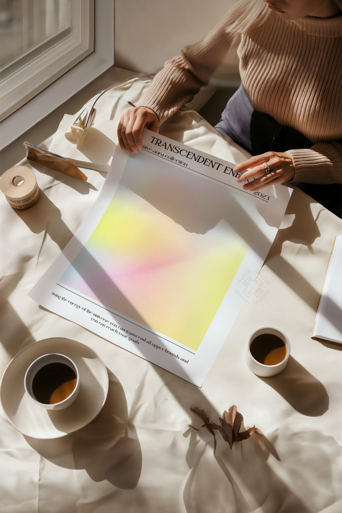 Aura Serisi Poster Seti, Duvar Dekoru No:51