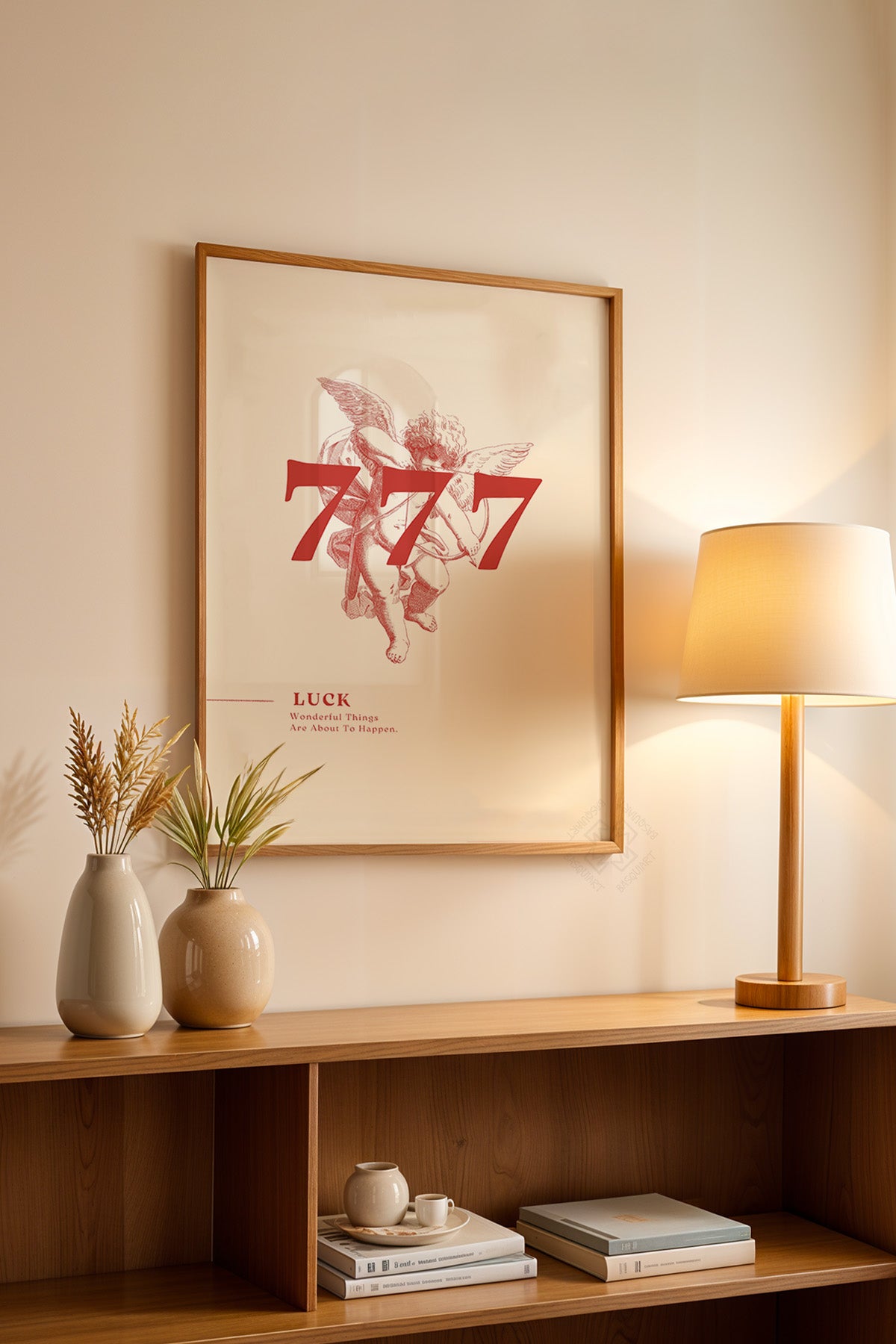Lucky You Serisi Ahşap Çerçeveli Poster, Tablo Duvar Dekoru No:66