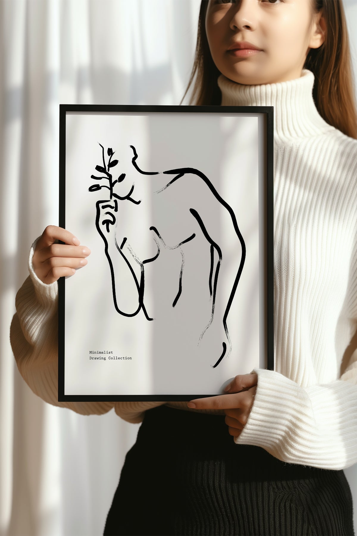 Bohemian Serisi Siyah Çerçeveli Poster, Tablo No:95