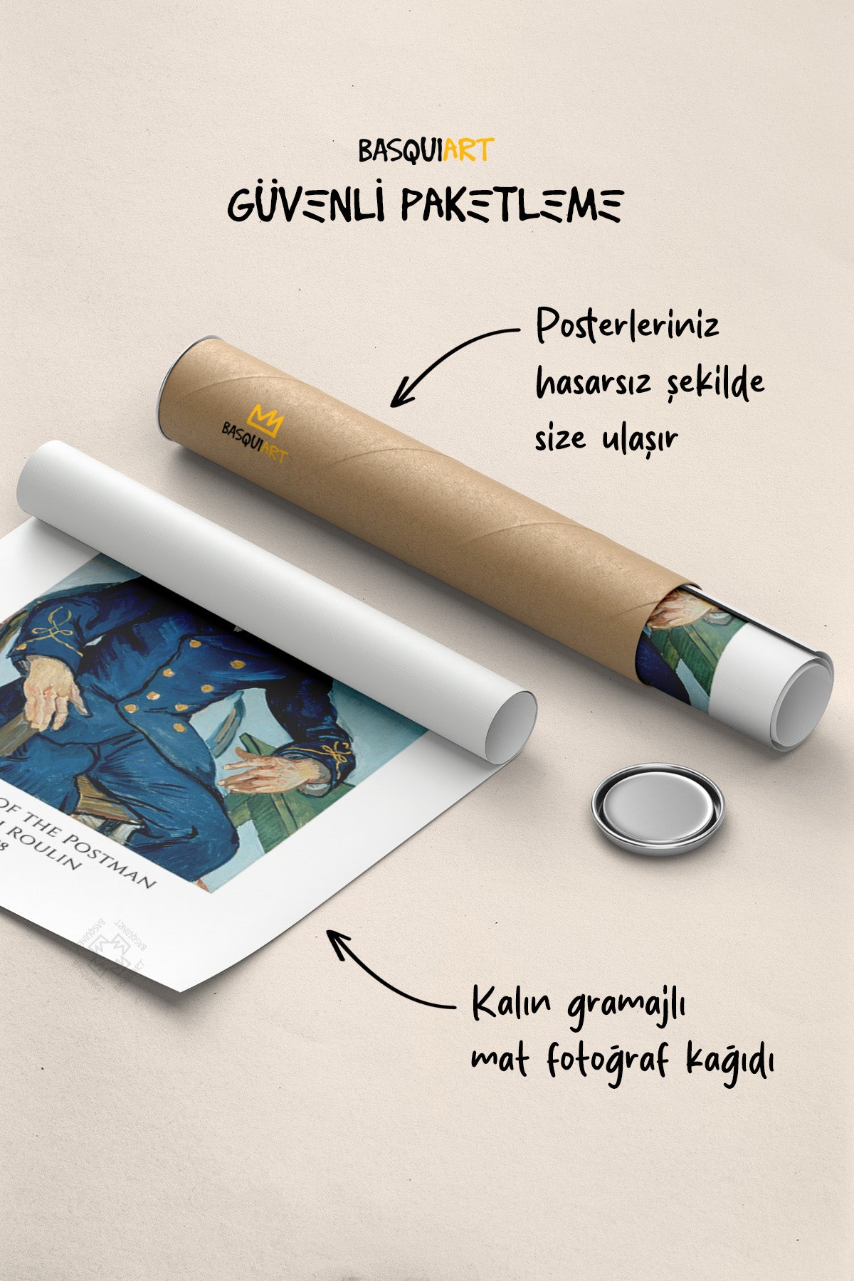 Vincent Van Gogh Serisi Poster, Duvar Dekoru No:25