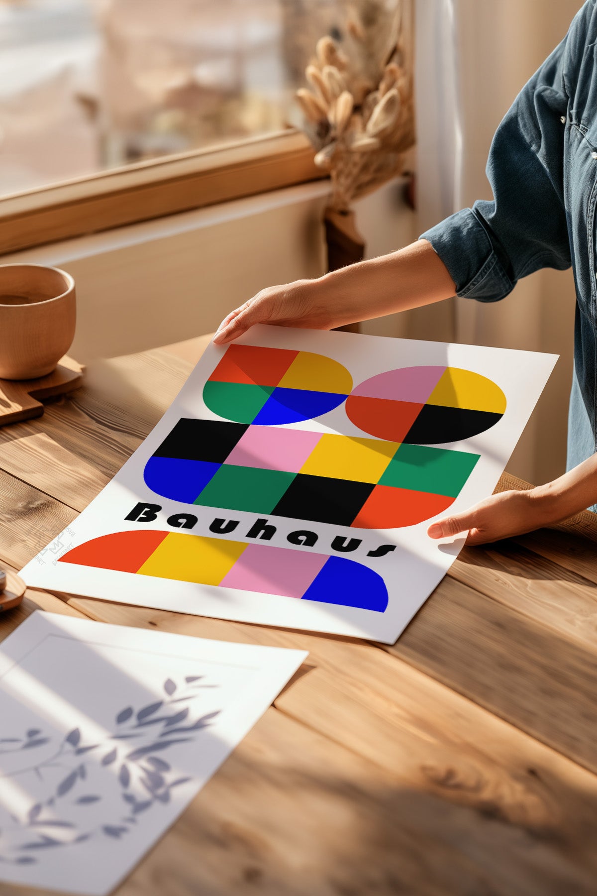Bauhaus 4'lü Poster Seti, Duvar Dekoru No:22