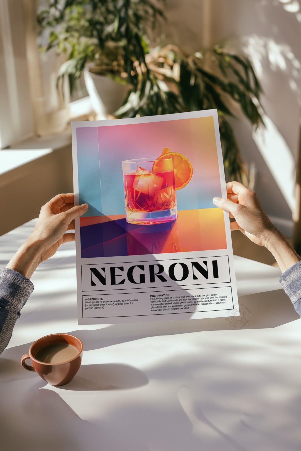 Kokteyl Serisi Poster, Cafe, Restoran, Mutfak Duvar Dekoru No:2