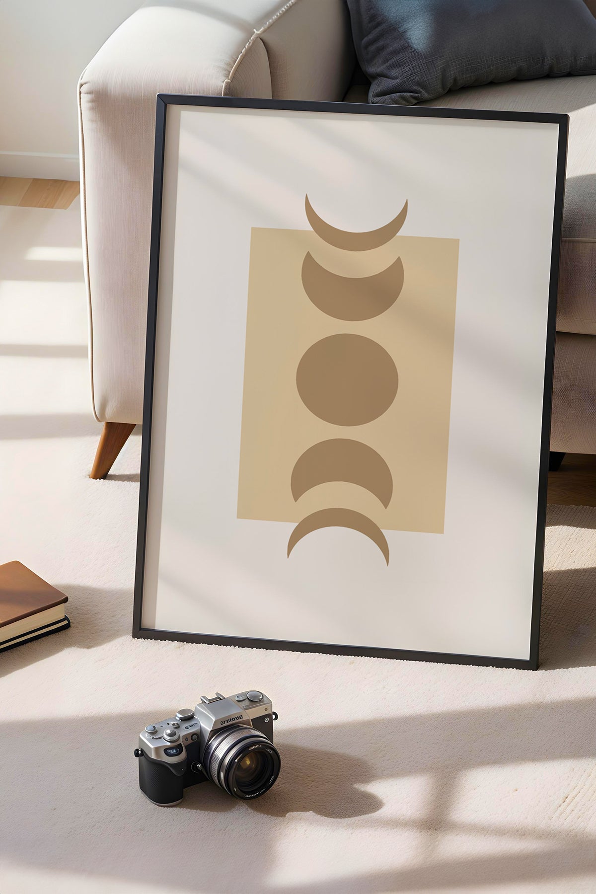 Bohemian Serisi Siyah Çerçeveli Poster, Tablo No:144