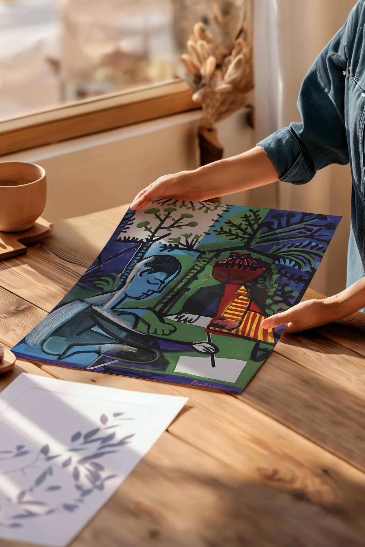 Picasso Sanatsal 4'lü Poster Seti, Duvar Dekoru No:35