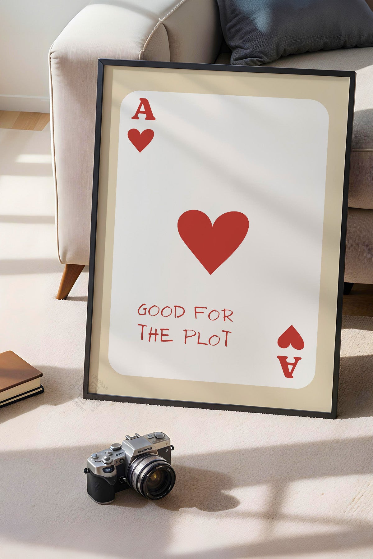 Lucky You Serisi Siyah Çerçeveli Poster, Tablo Duvar Dekoru No:68