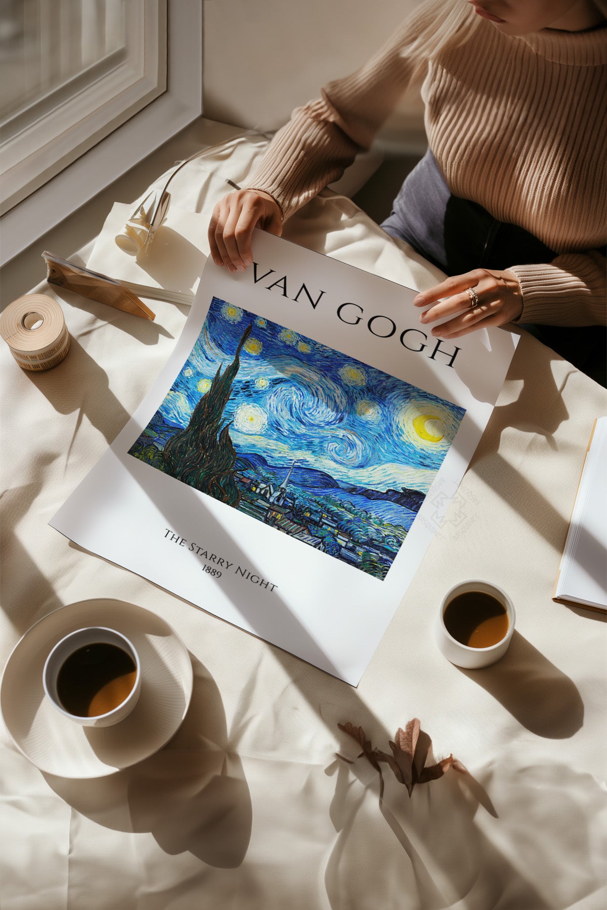 Vincent Van Gogh Serisi Poster, Duvar Dekoru No:5