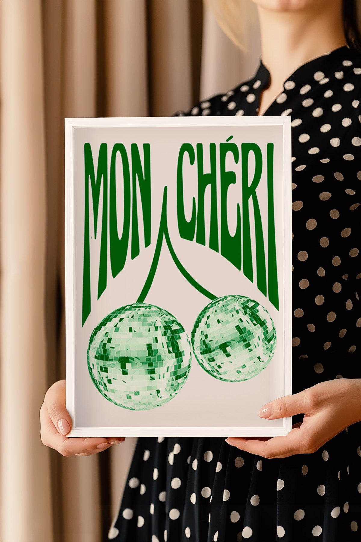 Lucky You Serisi Beyaz Çerçeveli Poster, Tablo Duvar Dekoru No:132