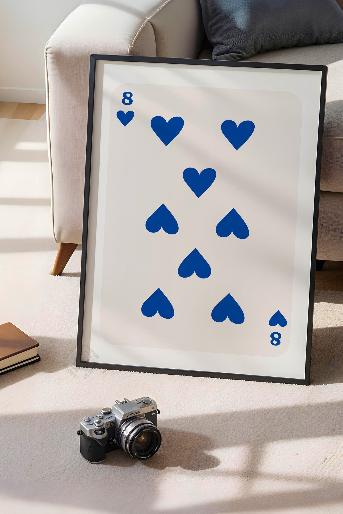 Lucky You Serisi Siyah Çerçeveli Poster, Tablo Duvar Dekoru No:41