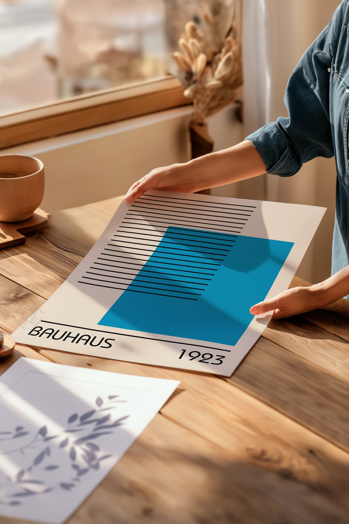 Bauhaus Serisi Poster, Duvar Dekoru No:16