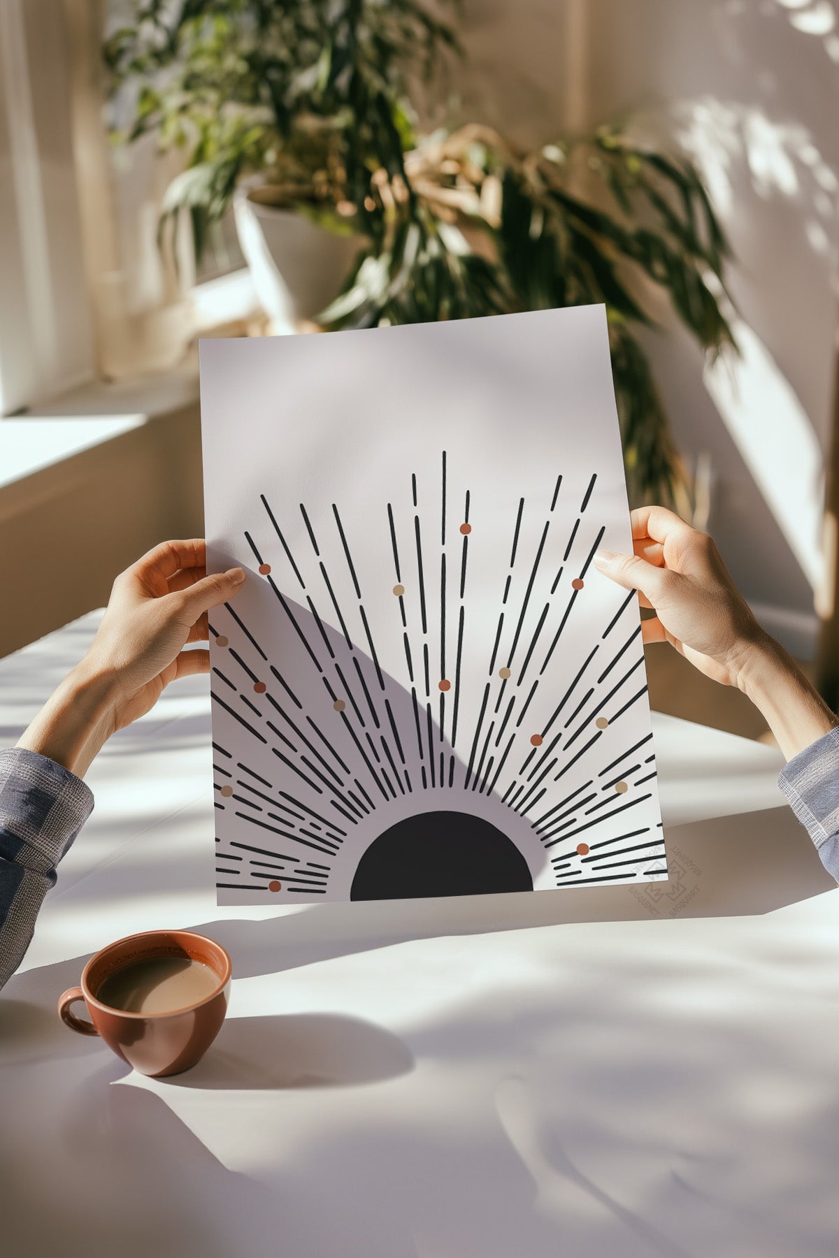 Bohemian 4'lü Poster Seti, Duvar Dekoru No:18