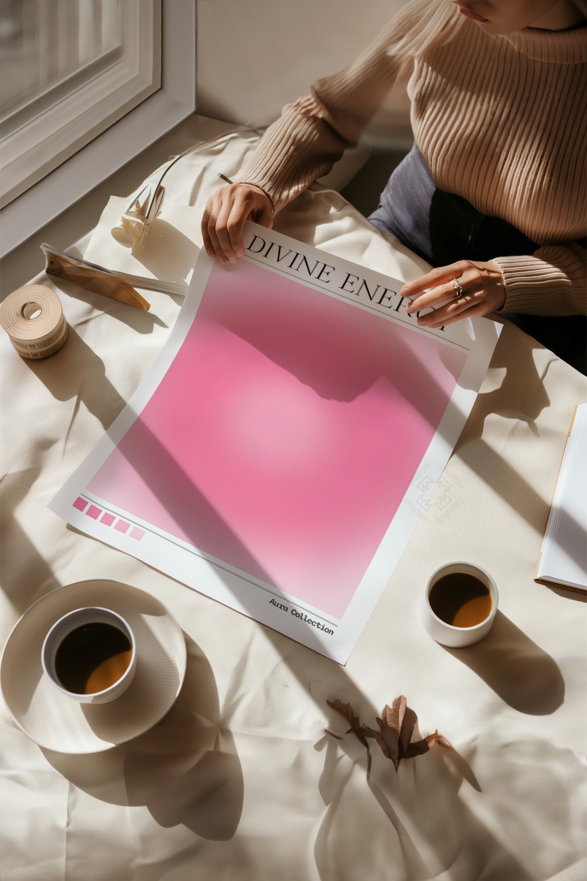 Aura Serisi Poster Seti, Duvar Dekoru No:136