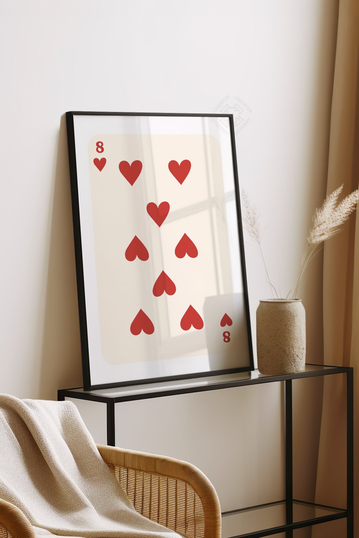 Lucky You Serisi Siyah Çerçeveli Poster, Tablo Duvar Dekoru No:77