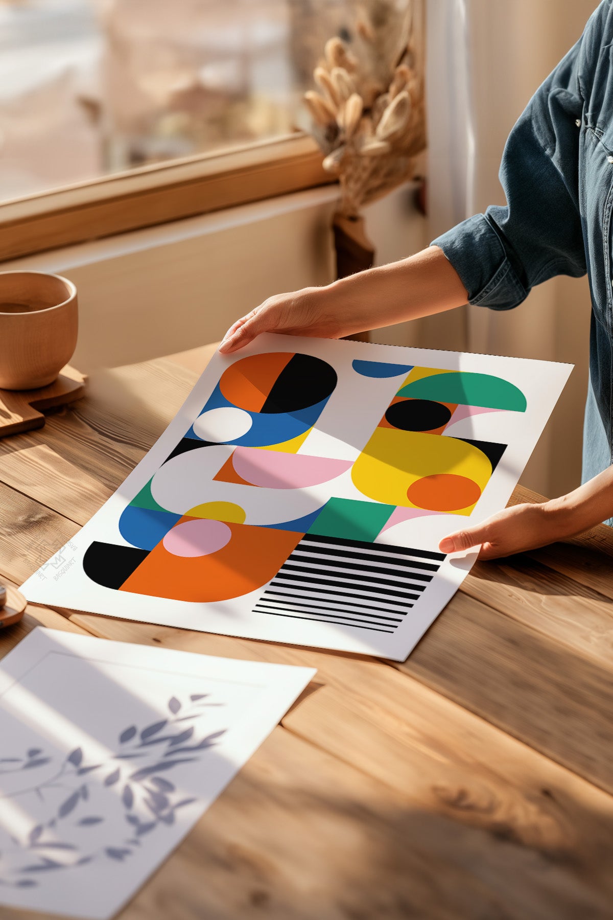 Bauhaus Serisi Poster, Duvar Dekoru No:11