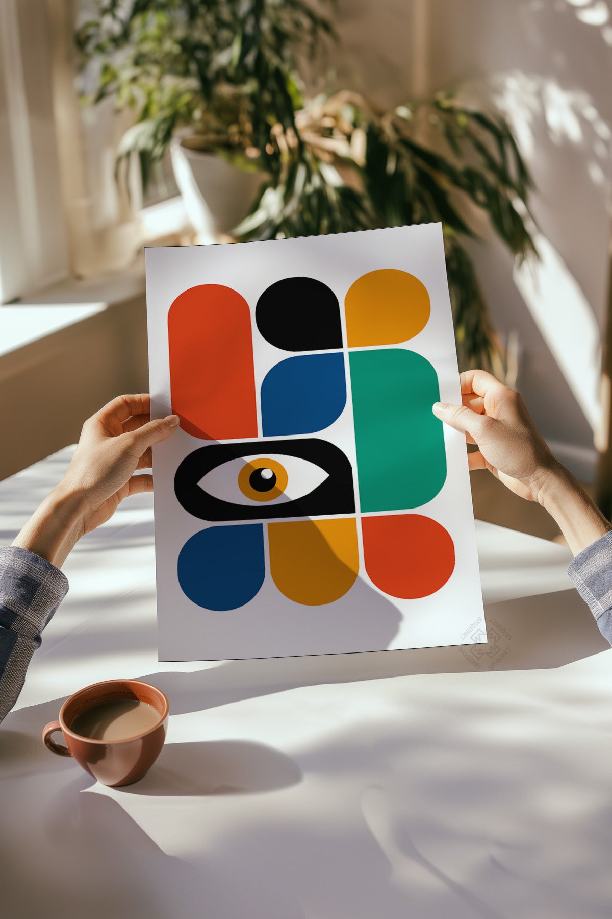 Bauhaus Serisi Poster, Duvar Dekoru No:3