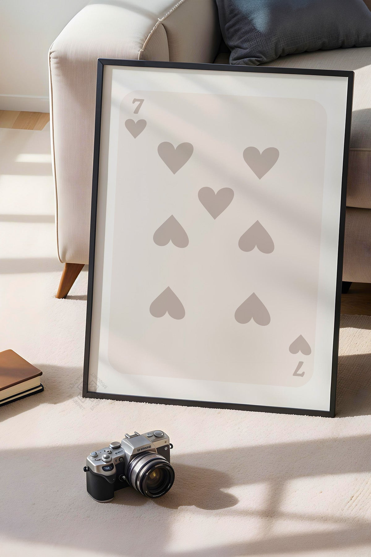 Lucky You Serisi Siyah Çerçeveli Poster, Tablo Duvar Dekoru No:21