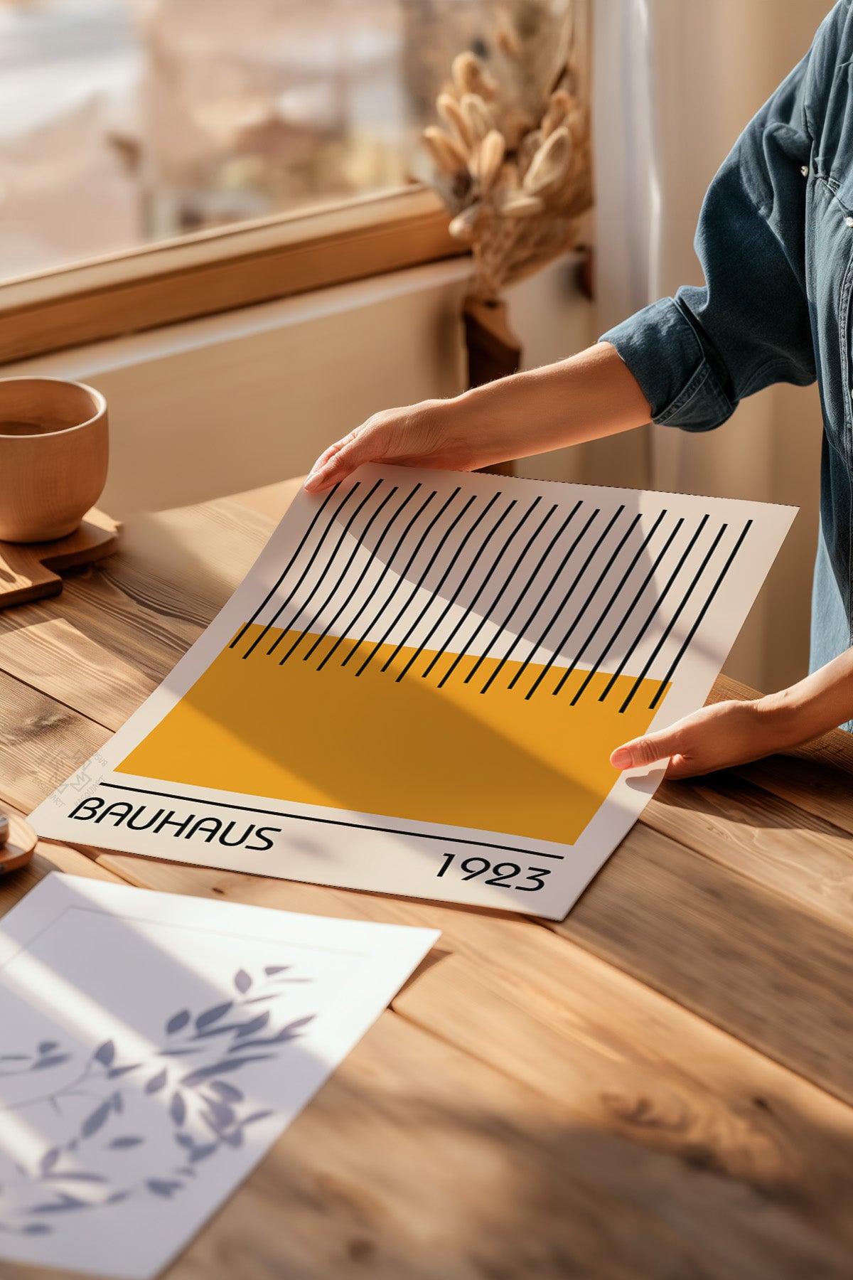 Bauhaus Serisi Poster, Duvar Dekoru No:23