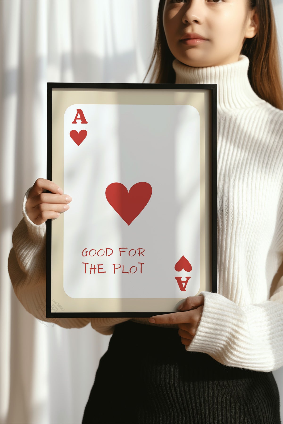 Lucky You Serisi Siyah Çerçeveli Poster, Tablo Duvar Dekoru No:68
