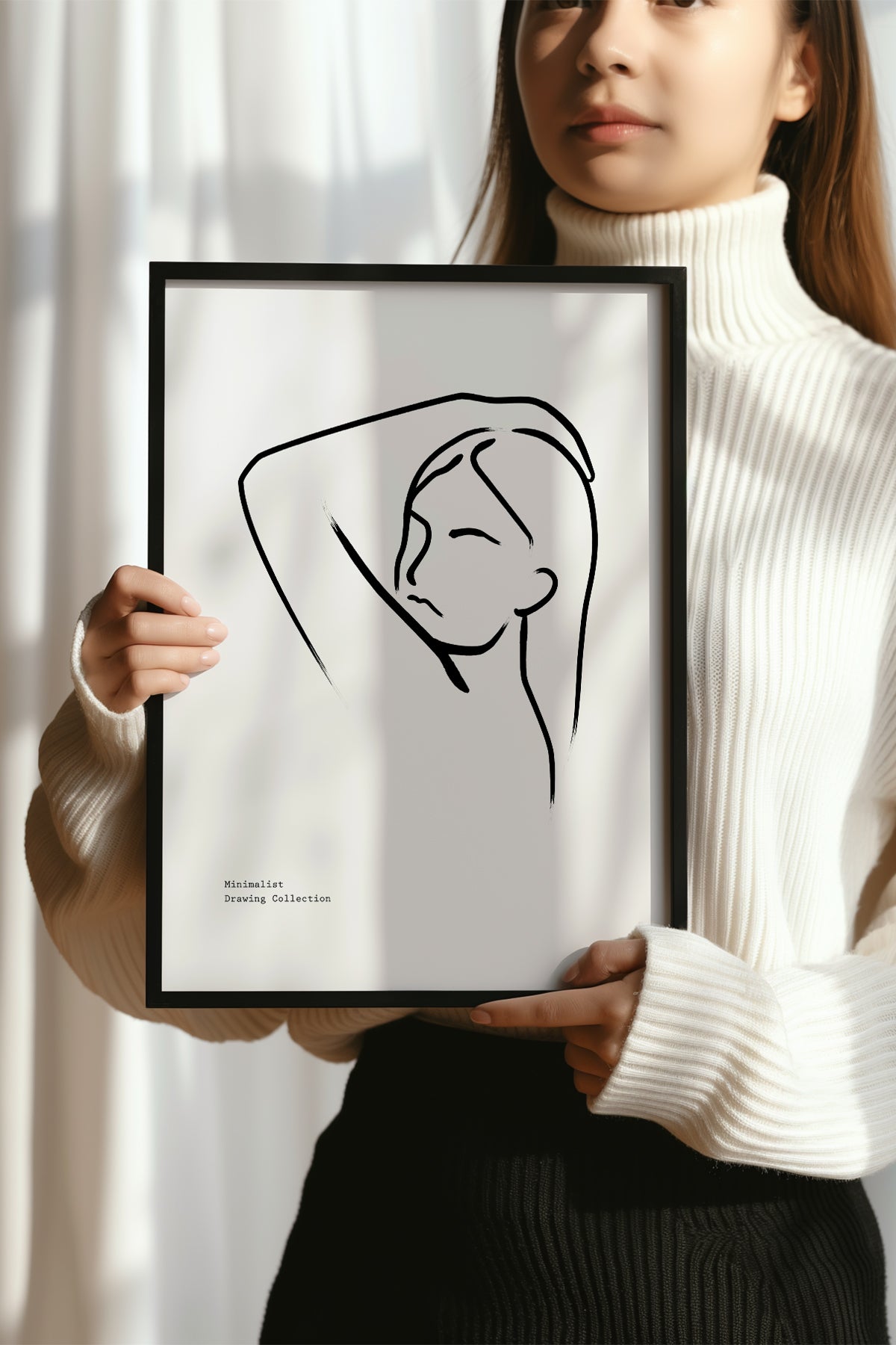 Bohemian Serisi Siyah Çerçeveli Poster, Tablo No:87