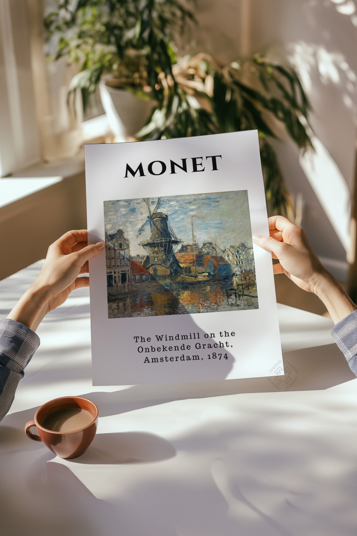 Claude Monet Serisi Poster, Duvar Dekoru No:14