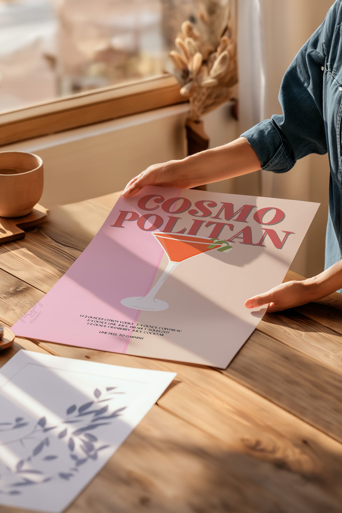 Kokteyl Serisi Poster, Cafe, Restoran, Mutfak Duvar Dekoru No:53