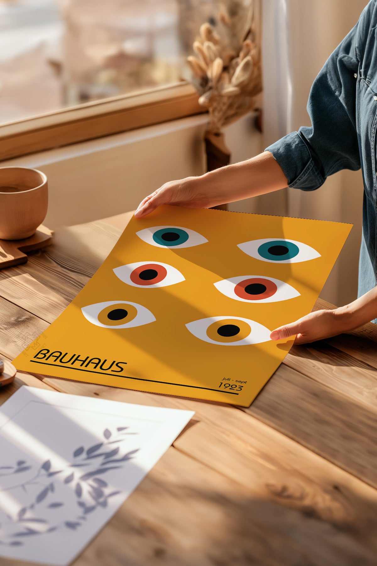 Bauhaus Serisi Poster, Duvar Dekoru No:25
